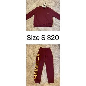 Kittenish matching set